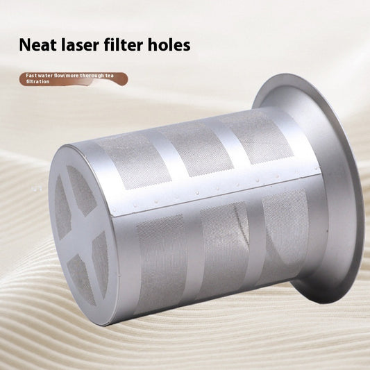 Pure Titanium Ultra-dense Tea Filter Tea Funnel Mesh Tea Utensils