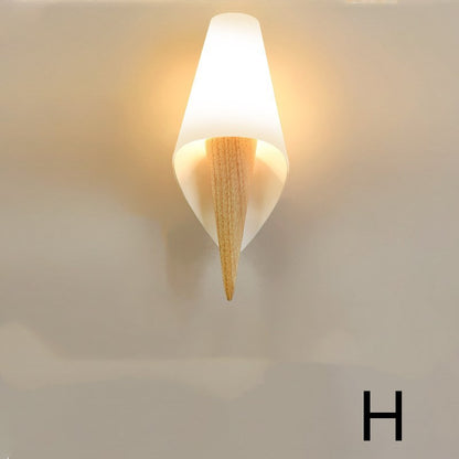 Simple modern nordic living room room corridor aisle wall lamp
