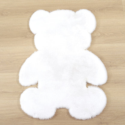 New Product Im Itation Rabbit Fur Cartoon Animal Carpet Floor Mat Door Mat