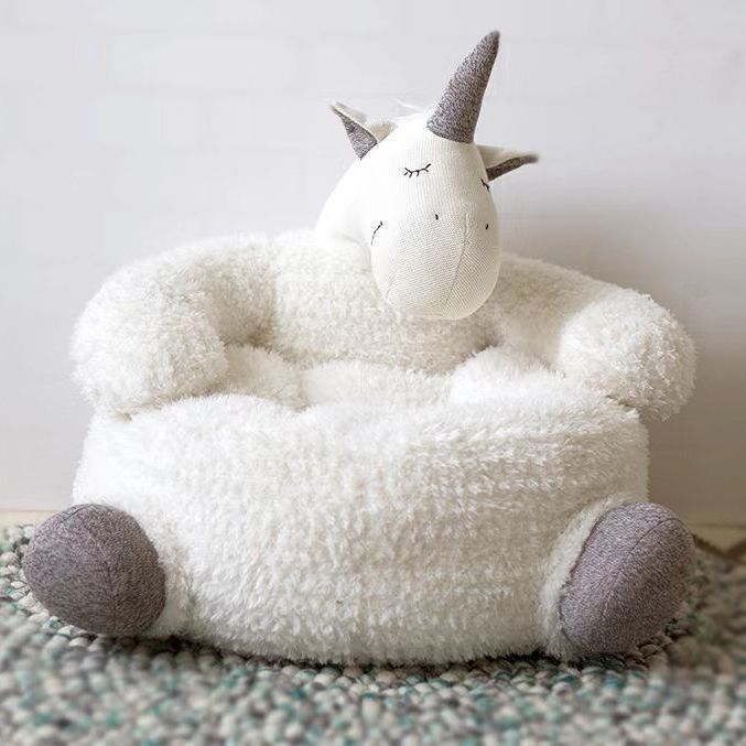 Children's Bear Couch In Winter