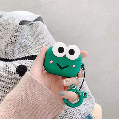 Compatible with Apple, Big Eyed Frog Headphone Case