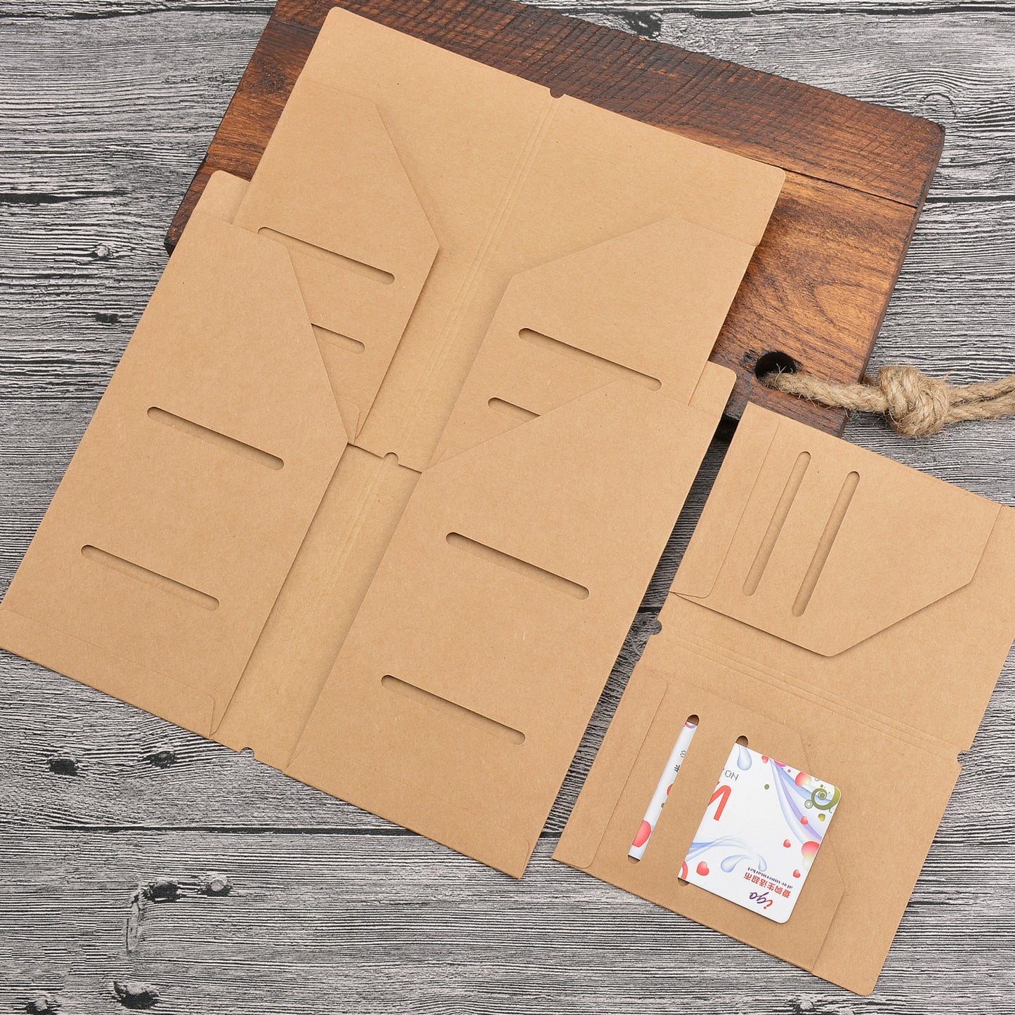 Kraft paper storage bag