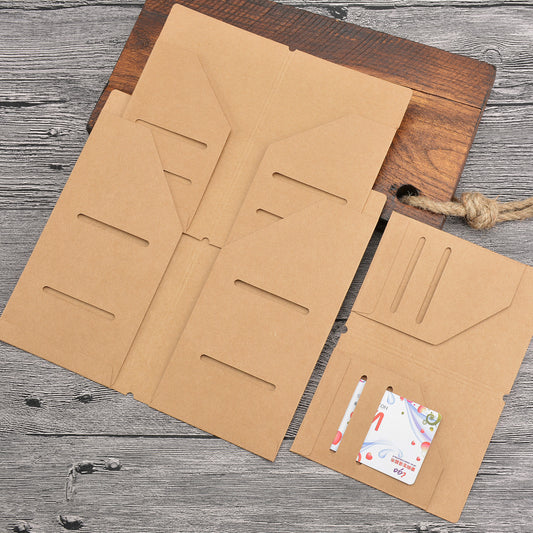 Kraft paper storage bag