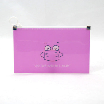 Cartoon mask storage bag