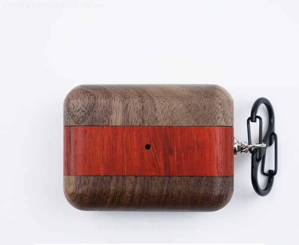 Compatible with Apple, AirPods Pro solid wood headphone covers