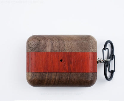 Compatible with Apple, AirPods Pro solid wood headphone covers