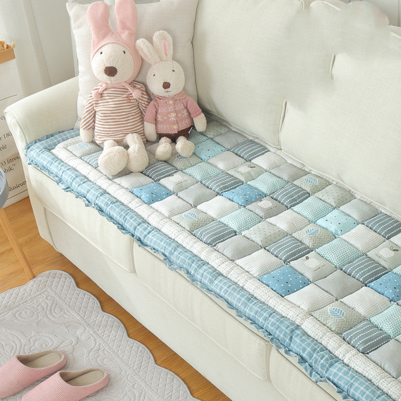 Steamed Bread Cushion Non-slip Leather Sofa Cover Cover