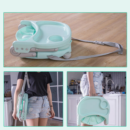 Folding portable baby dining chair