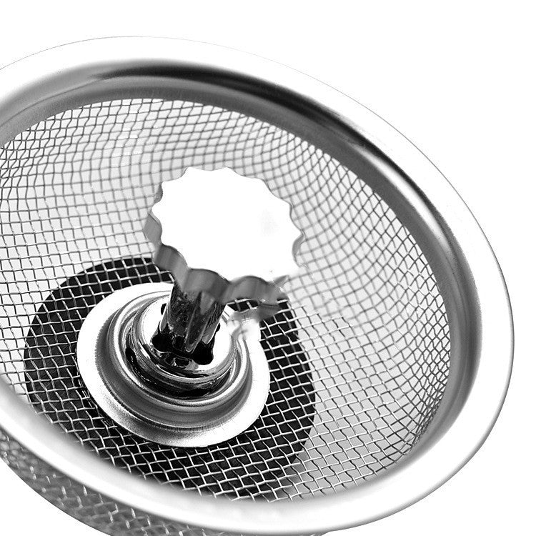 Household Kitchen Stainless Steel Sink Strainer