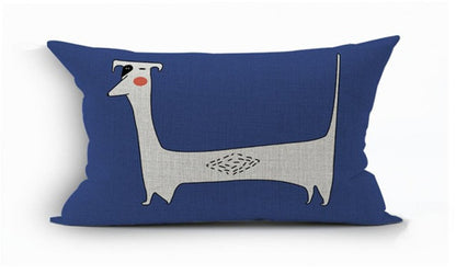Dachshund Cushion Cover Fungus Sausage
