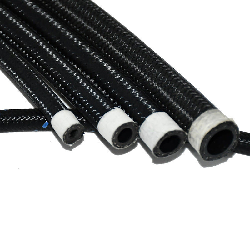 Haofa Factory Hose Woven Car Modified Nylon Woven Rubber Hose An4-an12 Oil Cooler Tubing