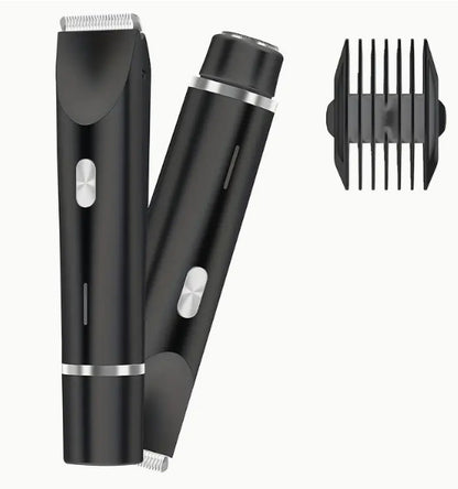 2 In 1 Hair Remover Women's Double Head Shaver Private Pubic Hair Trimmer Electric Razor Wet Dry Electric Body Hair