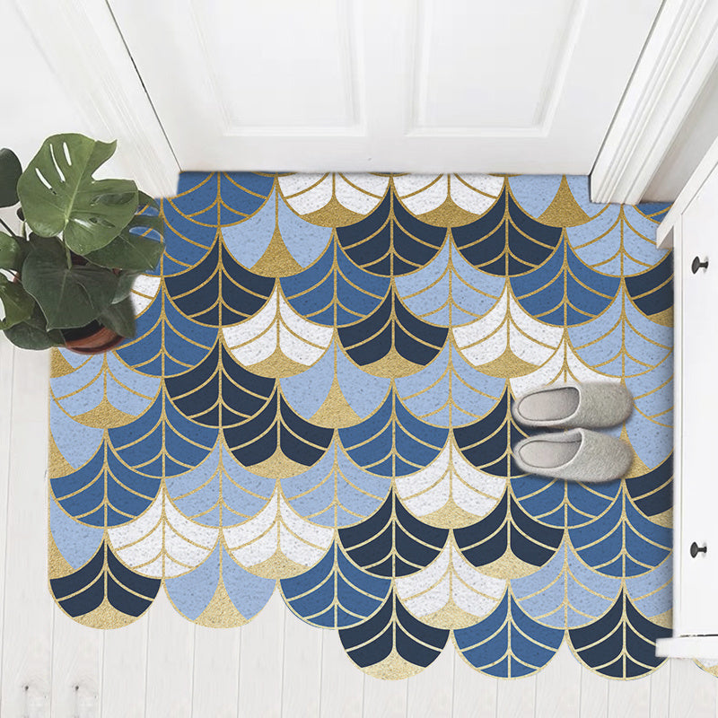 Nordic Door Floor Mat Entryway Silk Ring Foot Carpet