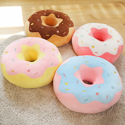 New Creative Donut Round Cushion Cartoon Floor Leisure