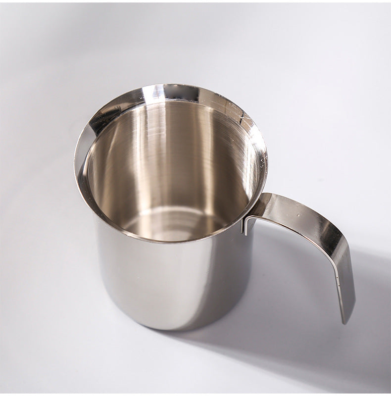 400ml Cappuccino Japanese Style Double Strainer Manual Milk Foam Coffee