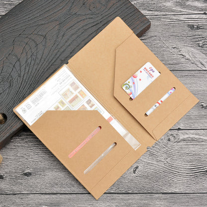 Kraft paper storage bag