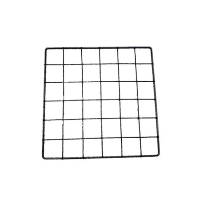 Grid wall storage rack