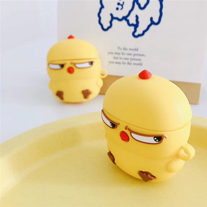 Compatible with Apple, Cute haughty chicken headphone set