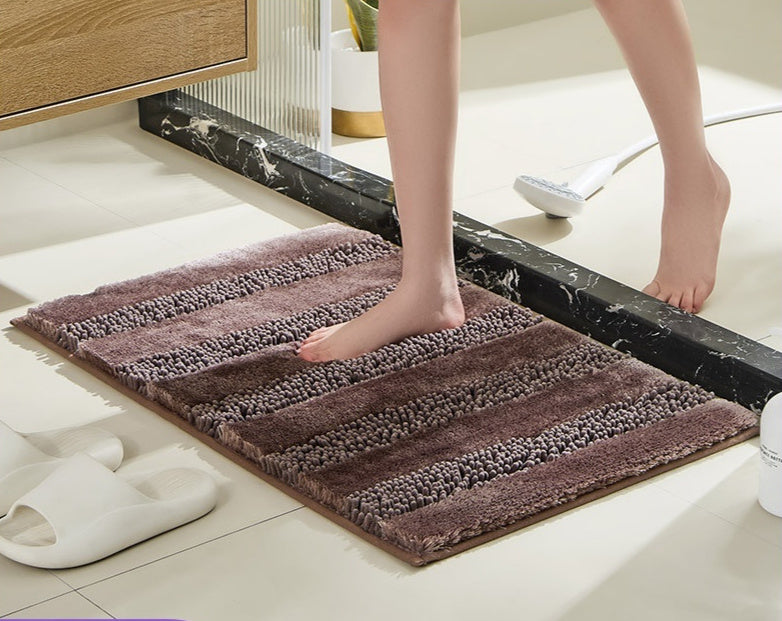 Thickened Anti Slip Floor Mat For Plush Bathroom