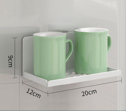 Refrigerator Magnetic Storage Box Side Storage Household Magnetic Storage Rack Cup Drainer Punch-free Hanging Cup