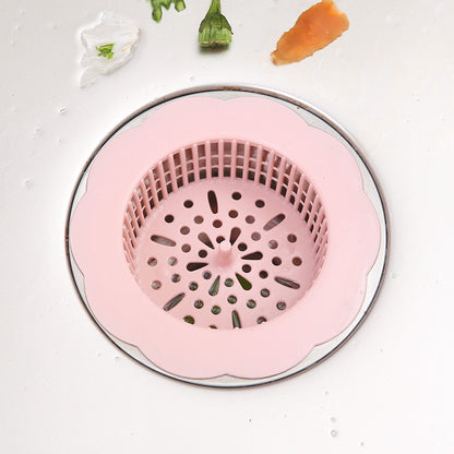 Creative Kitchen Flower-shaped Sink Funnel Strainer