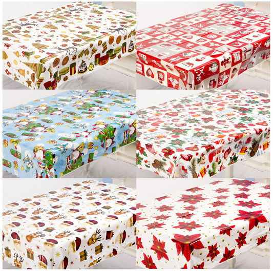 Christmas Printed Creative Dining Table Tablecloth