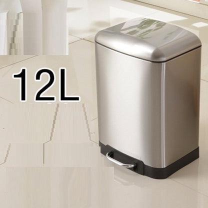 Foot Stepping Living Room With Cover Kitchen Hotel Square Storage Bucket