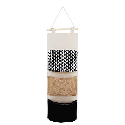 Wall hanging wall storage bag