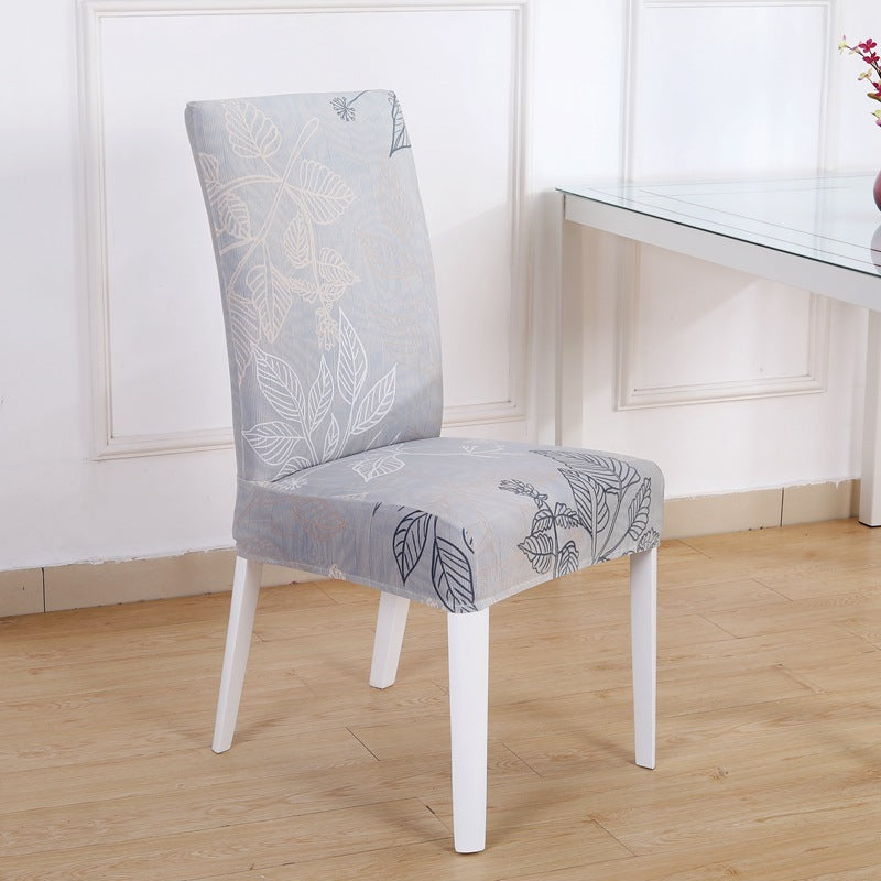 Spandex Elastic Printing Dining Chair Cover