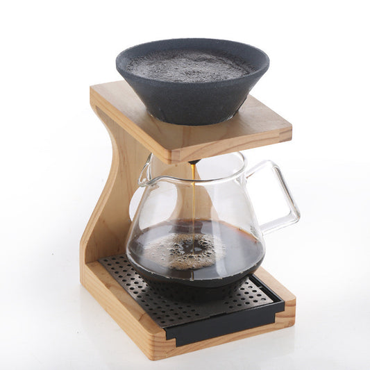 Coffee Non-porous Filter Ceramic Tea Strainer Alumina Ore Tea Set Strainer