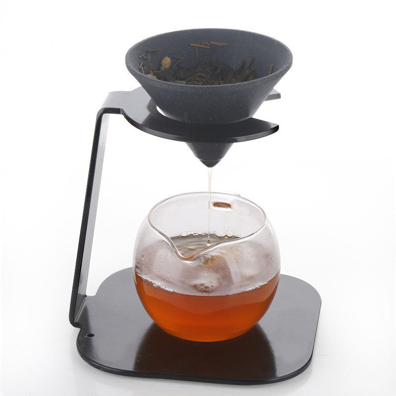 Coffee Non-porous Filter Ceramic Tea Strainer Alumina Ore Tea Set Strainer