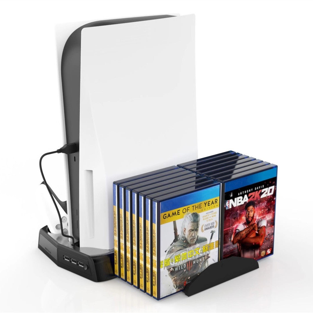 Multifunctional charging cooling fan base