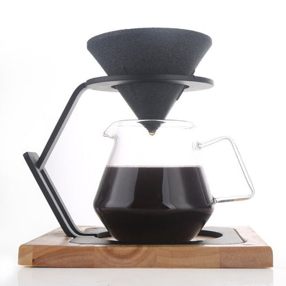 Coffee Non-porous Filter Ceramic Tea Strainer Alumina Ore Tea Set Strainer