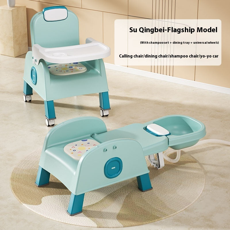 Multifunctional Baby Dining Chair Foldable
