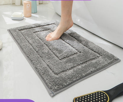 Thickened Anti Slip Floor Mat For Plush Bathroom