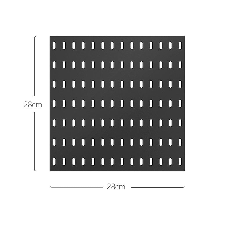 Hole Board Shelf Accessories Wall Grid Storage Rack Wall Hanging