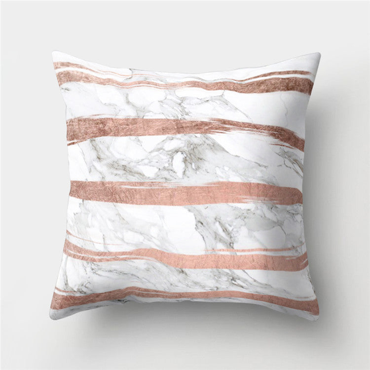 Leather Velvet Pillowcase Sofa Cushion Cover