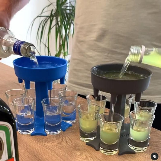 Plastic wine distributor