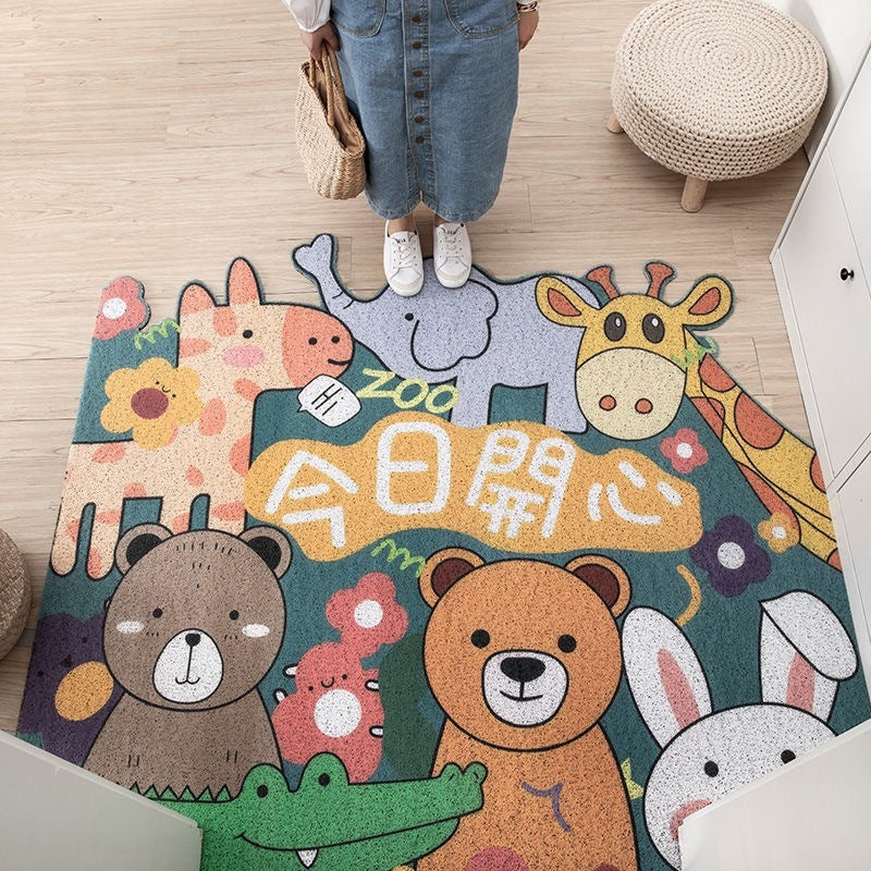 Cartoon Entrance Door Mat And Floor Mat