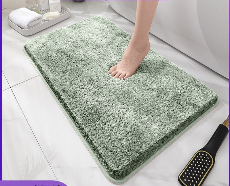 Thickened Anti Slip Floor Mat For Plush Bathroom