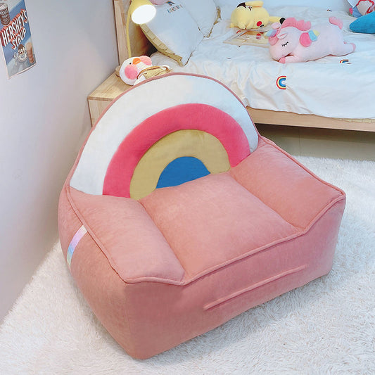 Rainbow Children Single Or Double Lazy Couch Tatami