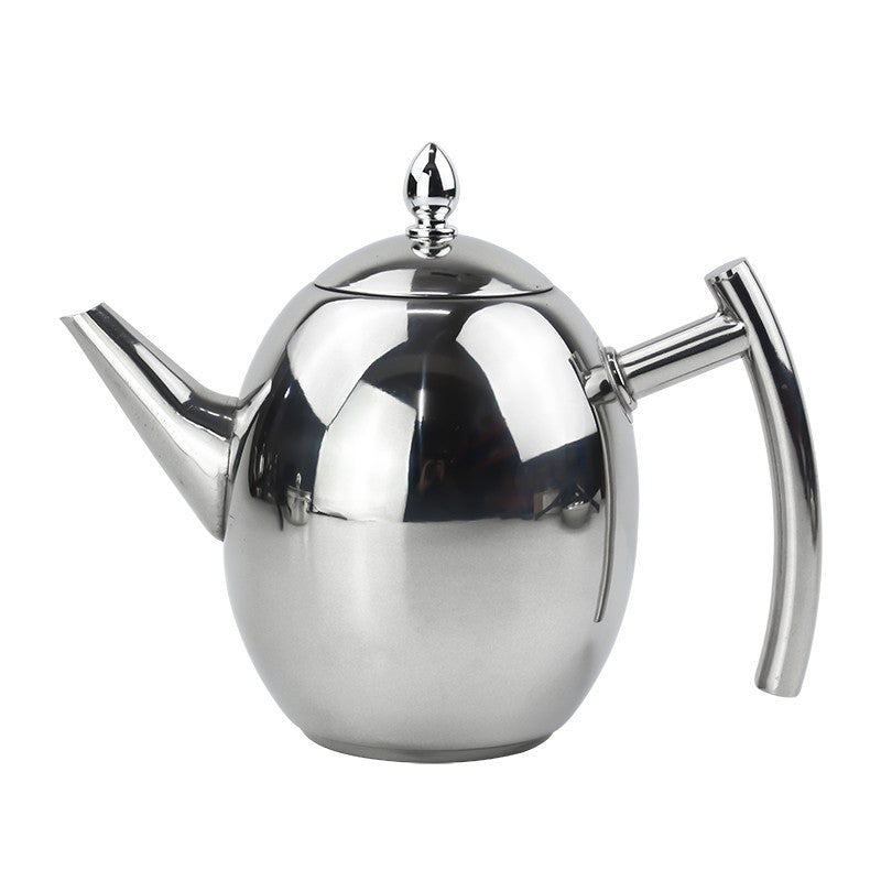 Household Stainless Steel Teapot With Strainer