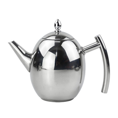 Household Stainless Steel Teapot With Strainer