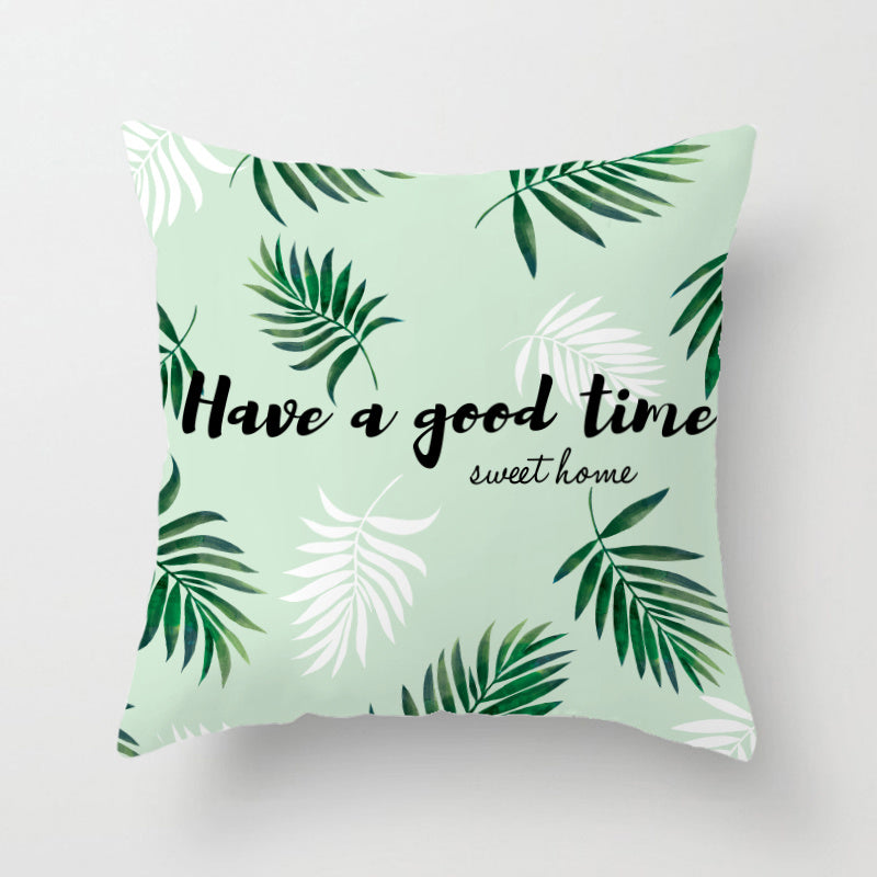 Plant simple cushion cover