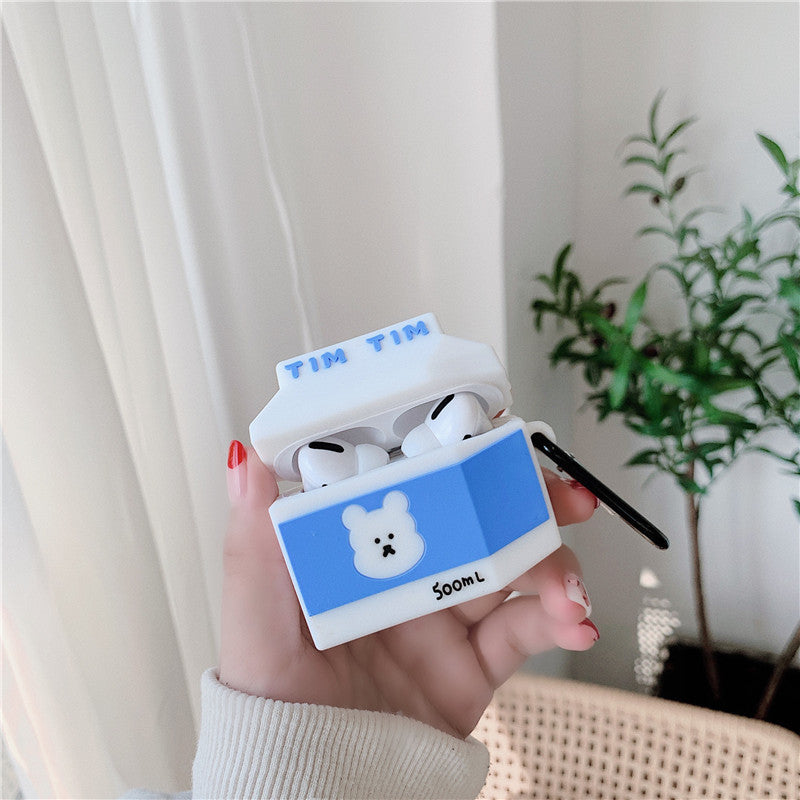 Compatible with Apple, Winnie the Cow Box Headphone Case