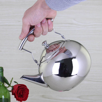 Thickened Stainless Steel Tea Kettle With Strainer
