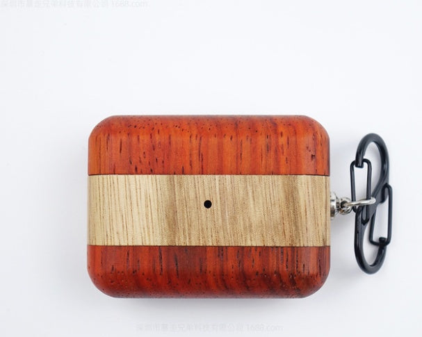 Compatible with Apple, AirPods Pro solid wood headphone covers