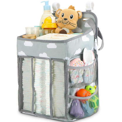 Diaper wall storage bag