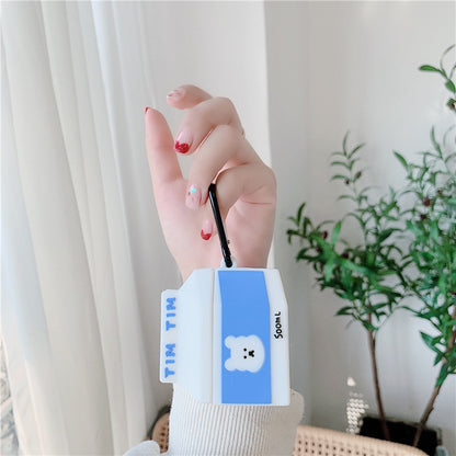 Compatible with Apple, Winnie the Cow Box Headphone Case