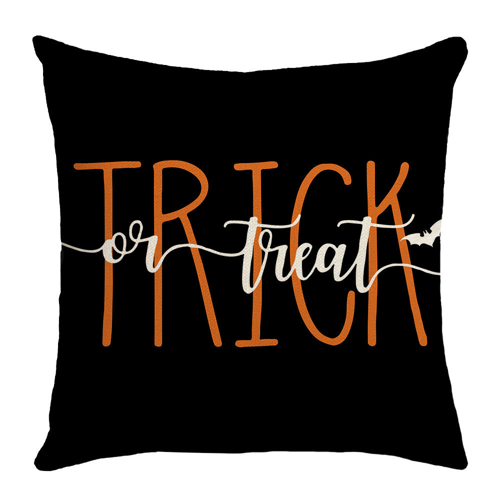 Halloween Decorations Pillow Covers 18x18 Set Of 4 Spooky Pumpkin Throw Pillow Covers Indoor Outdoor Buffalo Plaid Fall Decorative Pillow Covers Trick Or Treat Cushion Cases For Sofa Couch
